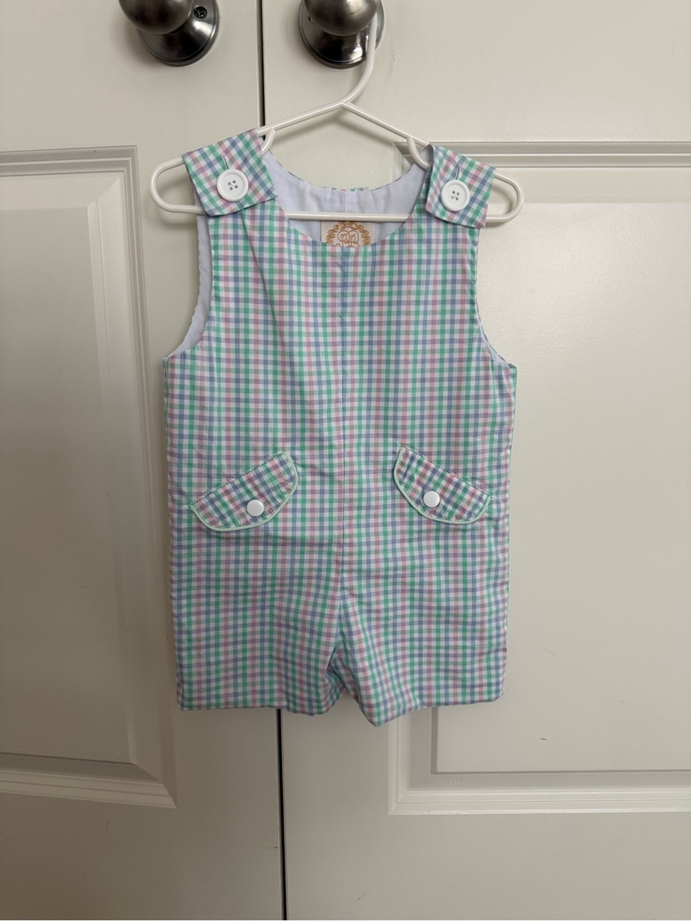 Tbbc Prescott Pocket Jon Jon - Sir Proper's Preppy Plaid With Grace Bay Green